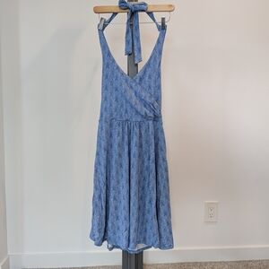 Boden Blue Patterned Dress